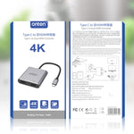 Onten 9175K Hub USB-C 4 in 1 doppio HDMI 4K