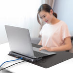 Docking station USB-C 12 in 1 con HDMI, RJ45 e slot SD/TF
