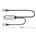 Cavo adattatore USB-C maschio a HDMI maschio 4K 1,8 m