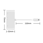 Adattatore 5 in 1 HDMI e USB per iPhone