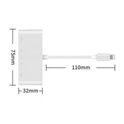 Adattatore 5 in 1 HDMI e USB per iPhone