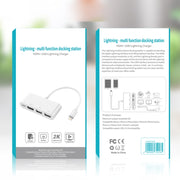 Adattatore 5 in 1 HDMI e USB per iPhone