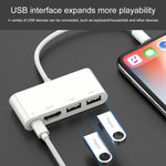Convertitore video HD 4 in 1 per dispositivi Apple 8 pin
