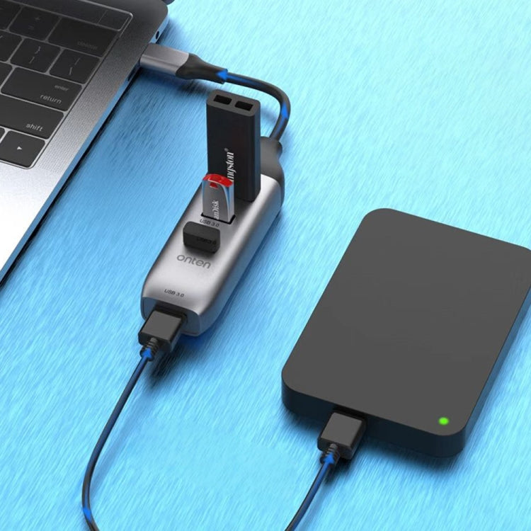 Onten 95118U Docking Station USB-C 4 porte USB 3.0