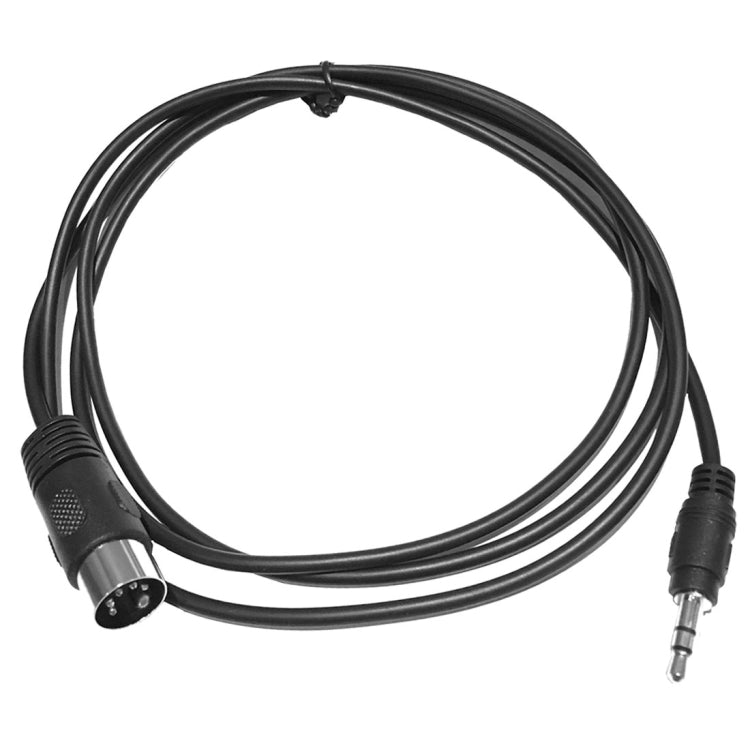 3.5mm Stereo Jack to Din 5 Pin MIDI Audio Adapter Cable, Cable Length: 1.5m