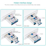 Lettore schede TF SD 3 in 1 USB 2.0 Micro USB per smartphone