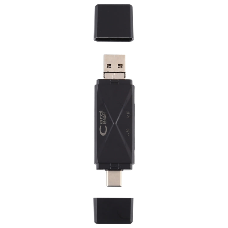 Lettore schede USB-C SD TF Micro USB a USB 2.0