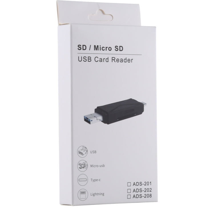 Lettore schede USB-C SD TF Micro USB a USB 2.0