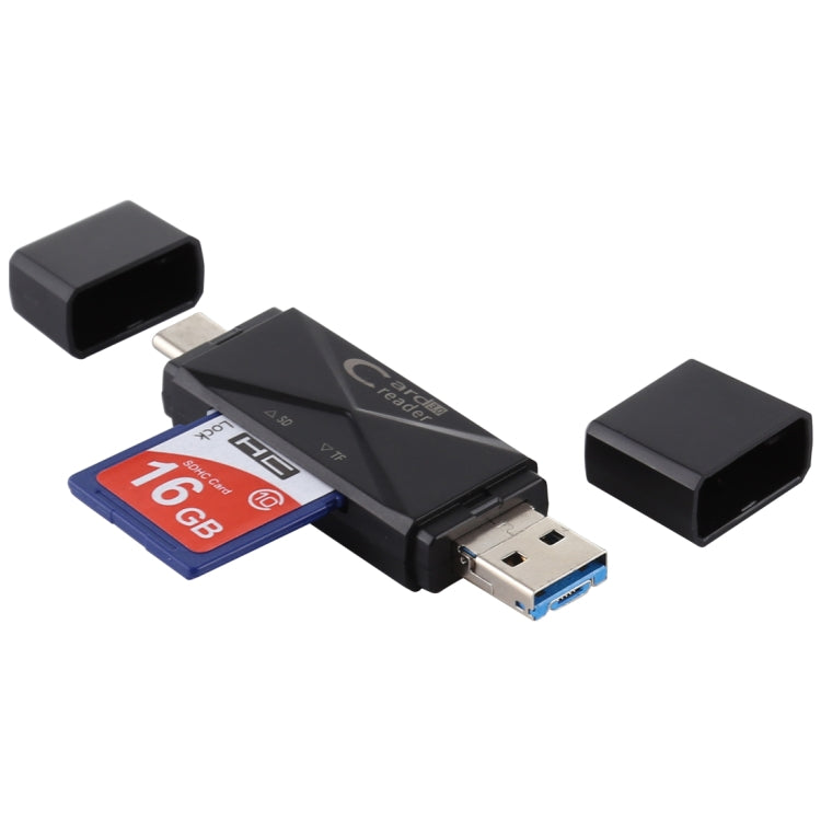 Lettore schede USB-C SD TF Micro USB a USB 3.0