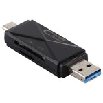 Lettore schede USB-C SD TF Micro USB a USB 3.0
