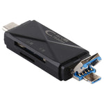 Lettore schede USB-C SD TF Micro USB a USB 3.0
