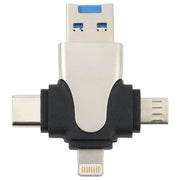 Lettore di schede TF 4 in 1 USB-C e Micro USB