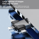 Lettore schede TF 4 in 1 USB-C e Micro USB