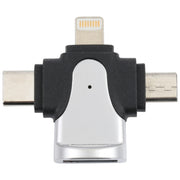 Adattatore 3 in 1 USB 3.0 in lega di zinco