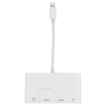Adattatore 4 in 1 8 Pin con HDMI e RJ45