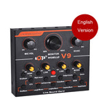 Scheda audio portatile per streaming live e webcast