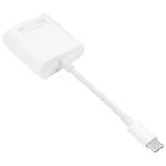 Adattatore USB-C a Ethernet + Type-C femmina 2 in 1