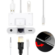 Adattatore 5 in 1 per iPhone con USB e AUX