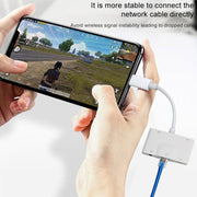 Adattatore 5 in 1 per iPhone con USB e AUX