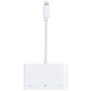 Adattatore 3 in 1 8 pin maschio a USB e Ethernet