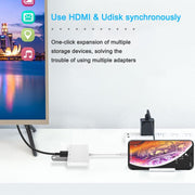 Adattatore 5 in 1 per iPhone e dispositivi