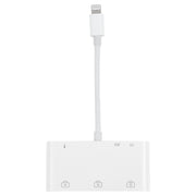Adattatore 6 in 1 per iPhone con 3 USB e slot SD