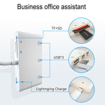 Adattatore 6 in 1 con 3 USB e slot SD per iPhone