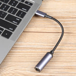 Cavo adattatore USB-C maschio a 7,4x0,6 mm femmina 10 cm