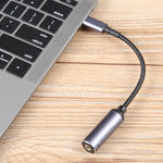 Cavo adattatore USB-C maschio a 2,5x0,7 mm femmina 10 cm