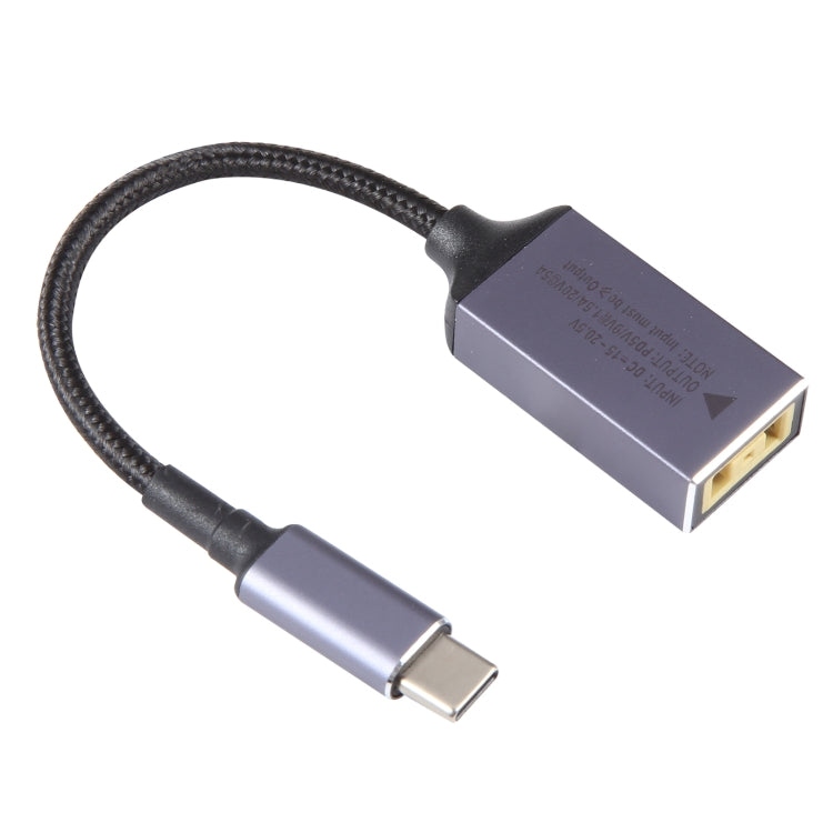 Cavo adattatore USB-C maschio a femmina con spina quadrata Lenovo