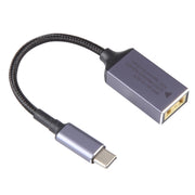 Cavo adattatore intrecciato in nylon da USB-C / Type-C maschio a femmina con spina quadrata per Lenovo, Square Port