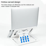 Dissipazione del calore aumentata per uso generale per supporto per laptop, stile: con supporto per cellulare con rotazione, Style: with Mobile Phone Holder with Rotation