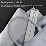 Supporto portatile regolabile per laptop Supporto per dissipazione del calore pieghevole per aumento dell'altezza di sollevamento del desktop, Stile: Fan, Style: Fan
