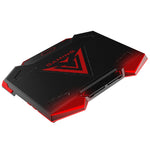 Supporto laptop con doppie porte USB e radiatore a cinque ventole