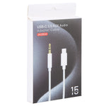 Cavo adattatore audio USB-C a AUX 3,5 mm JH-030-A