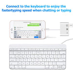Adattatore 3 in 1 Ethernet USB per iPhone e iPad