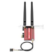 Ricevitore WiFi adattatore di rete wireless PCIE COMFAST CF-BE200 Pro 8774Mbps WiFi7, CF-BE200 Pro