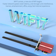 Ricevitore WiFi adattatore di rete wireless PCIE COMFAST CF-BE200 Pro 8774Mbps WiFi7, CF-BE200 Pro
