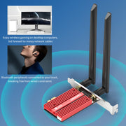 Ricevitore WiFi adattatore di rete wireless PCIE COMFAST CF-BE200 Pro 8774Mbps WiFi7, CF-BE200 Pro