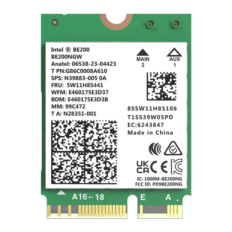 COMFAST CF-BE200-M WiFi7 Adattatore di rete wireless tri-band BT5.4 Modulo WiFi di rete M.2, CF-BE200-M