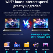 COMFAST CF-BE200-M WiFi7 Adattatore di rete wireless tri-band BT5.4 Modulo WiFi di rete M.2, CF-BE200-M