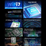 COMFAST CF-BE200-M WiFi7 Adattatore di rete wireless tri-band BT5.4 Modulo WiFi di rete M.2, CF-BE200-M