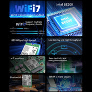 COMFAST CF-BE200-M WiFi7 Adattatore di rete wireless tri-band BT5.4 Modulo WiFi di rete M.2, CF-BE200-M