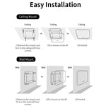AP da soffitto wireless per interni dual band COMFAST CF-E395AX 3000Mbps WiFi6 2,4G e 5,8GHz, CF-E395AX