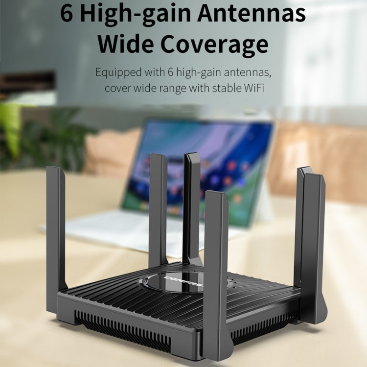 Router wireless Gigabit dual band WiFi6 COMFAST CF-WR635AX 3000Mbps, CF-WR635AX