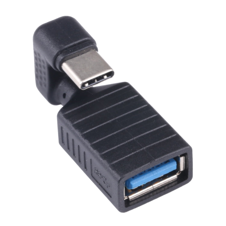 Adattatore OTG a gomito a forma di U da USB-C/Tipo-C maschio a USB 3.0 femmina, Type-C to USB 3.0