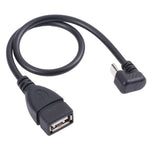 Cavo dati OTG da Micro USB maschio a USB 2.0 femmina a forma di U, Micro USB to USB 2.0