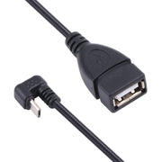 Cavo dati OTG da Micro USB maschio a USB 2.0 femmina a forma di U, Micro USB to USB 2.0