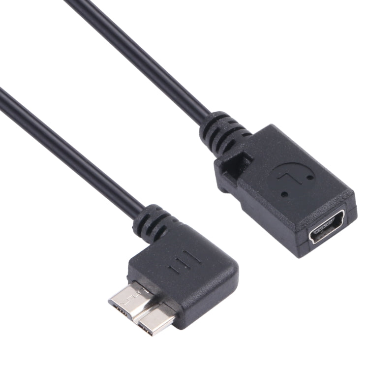 Cavo di ricarica dati da Mini USB femmina a Micro-B 3.0 maschio, Mini USB to Micro-B 3.0
