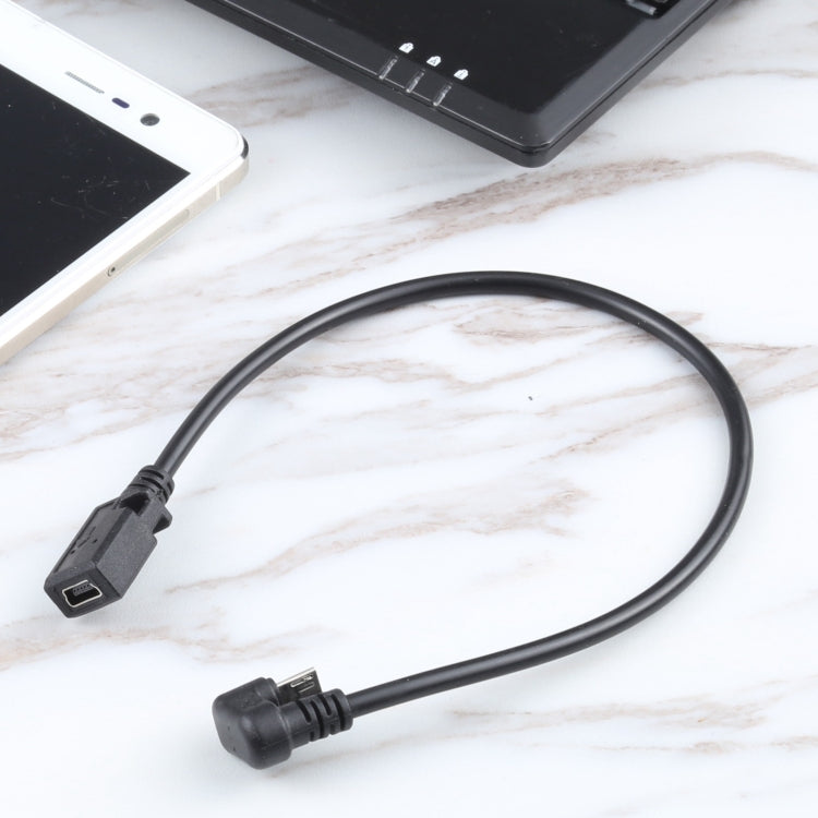 Cavo di ricarica dati da mini USB femmina a micro USB maschio, Mini USB to Micro USB